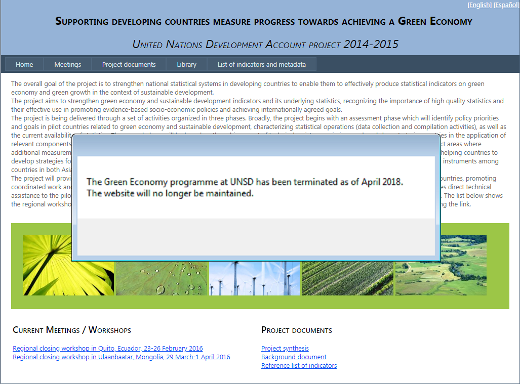 GE website not maintained